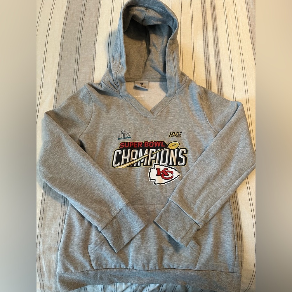 Womens Large Kansas City Chiefs Super Bowl LIV Hoodie by Fanatics